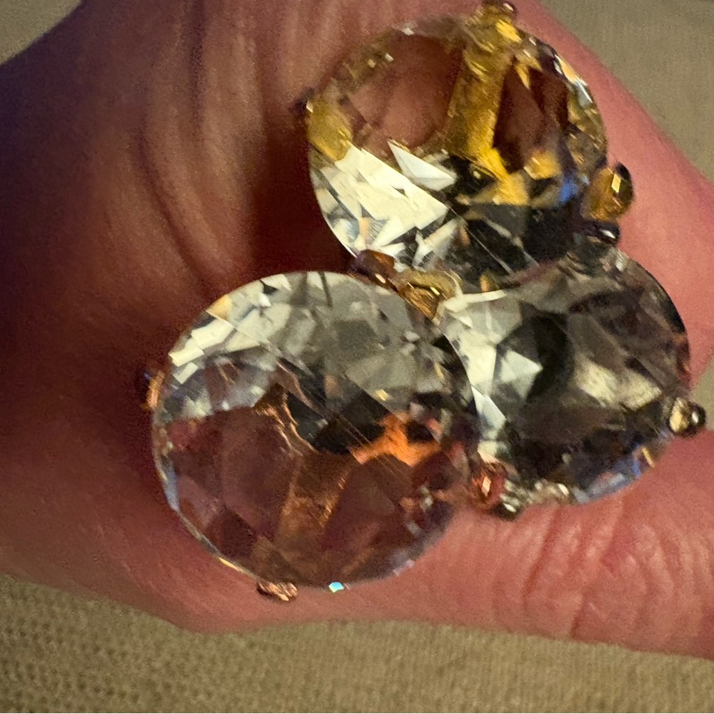 Set of Three Diamond Top Pens in Blue, Black, and Silver - Picture 2 of 3